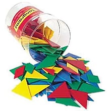 Classpack Tangrams, 4 Colors, Set of 30