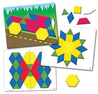 Magnetic Pattern Block Activity, Set of 98