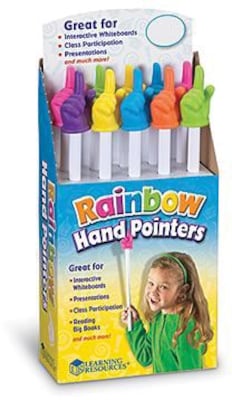15 Rainbow Hand Pointers