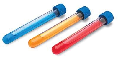 Plastic Test Tubes with Cap