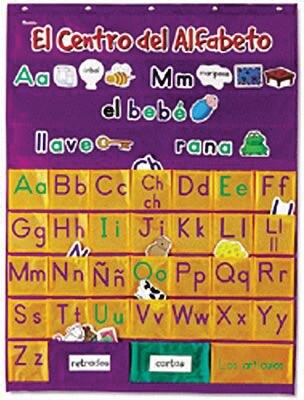 El Centro del Alfabeto (Spanish Alphabet Pocket Chart)