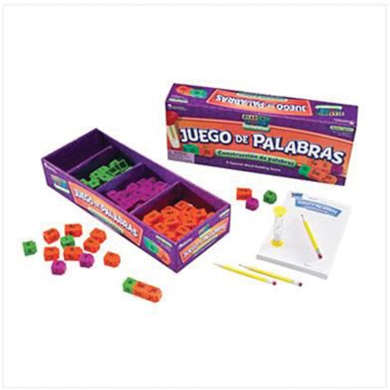 Juego de Palabras Spanish Reading Rods Word Game (LER7241)