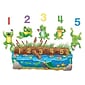 5 Speckled Frogs Bilingual Rhyme Flannelboard Set Pre-Cut