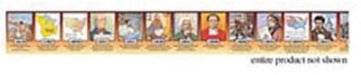 Black American History Time Line Chalkboard Topper, Grades 4-9+