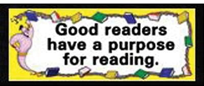 What Good Readers Do Chalkboard Topper, Grades 4-9+