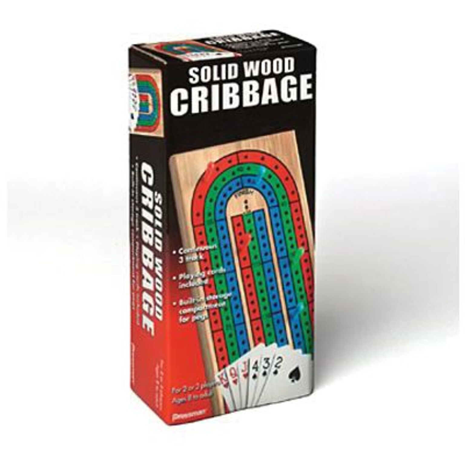 Pressman Toy Cribbage Board with Cards (PRE181006)