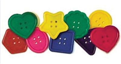 Roylco® Really Big Buttons™, 30 per package