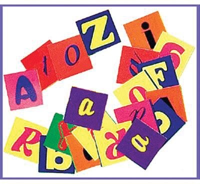 Alphabet Pasting Pieces