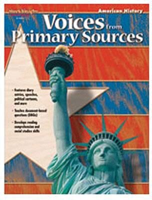 Houghton Mifflin® Voices From Primary Sources American History Book, Grades 5th - 12th (SV-36385)