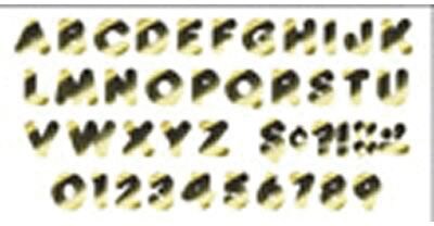 Metallic Gold 4" Casual Ready Letters®