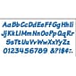 Blue 4-Inch Italic Ready Letters®