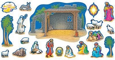 Bulletin Board Sets, Nativity