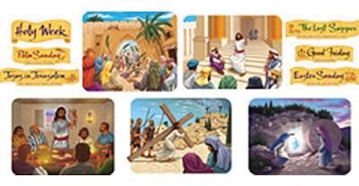 Bulletin Board Sets, Holy Week