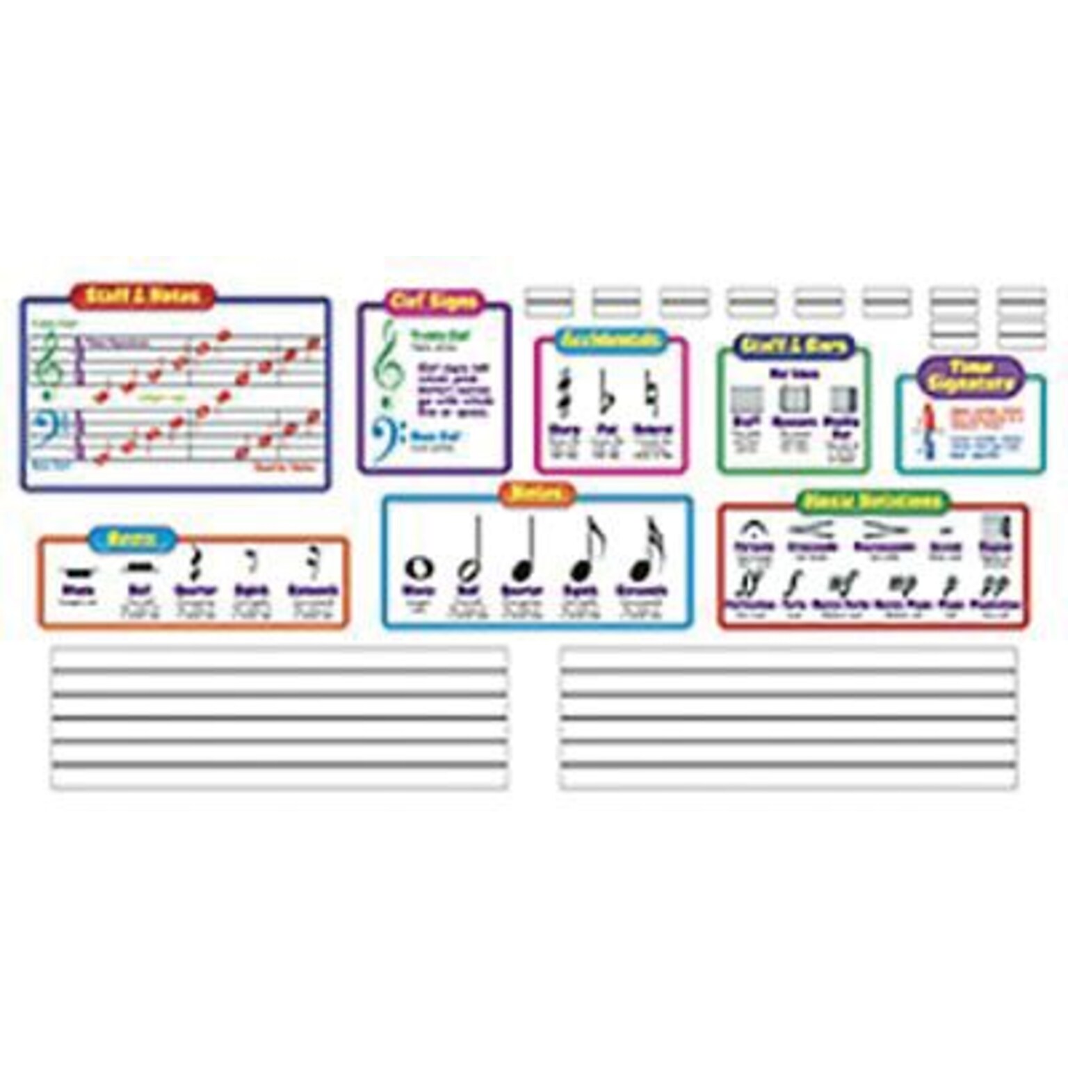 Bulletin Board Sets, Music Symbols