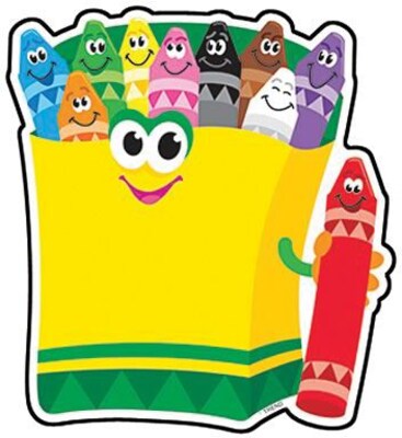 Trend® Classic Accents®; Colorful Crayons