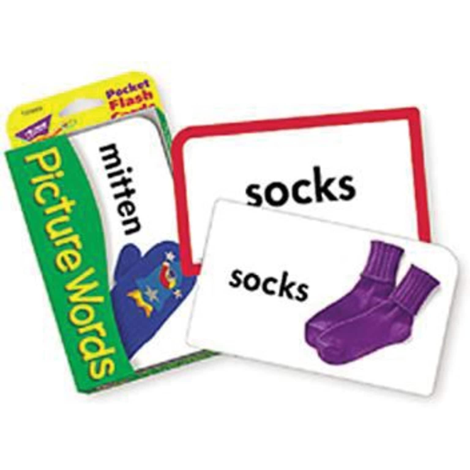 Picture Words Pocket Flash Cards