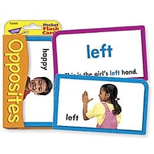 Opposites Pocket Flash Cards