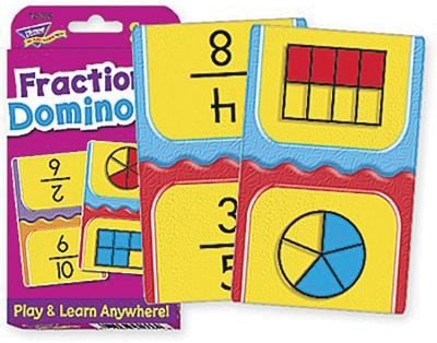 Fractions Dominoes Challenge Cards®