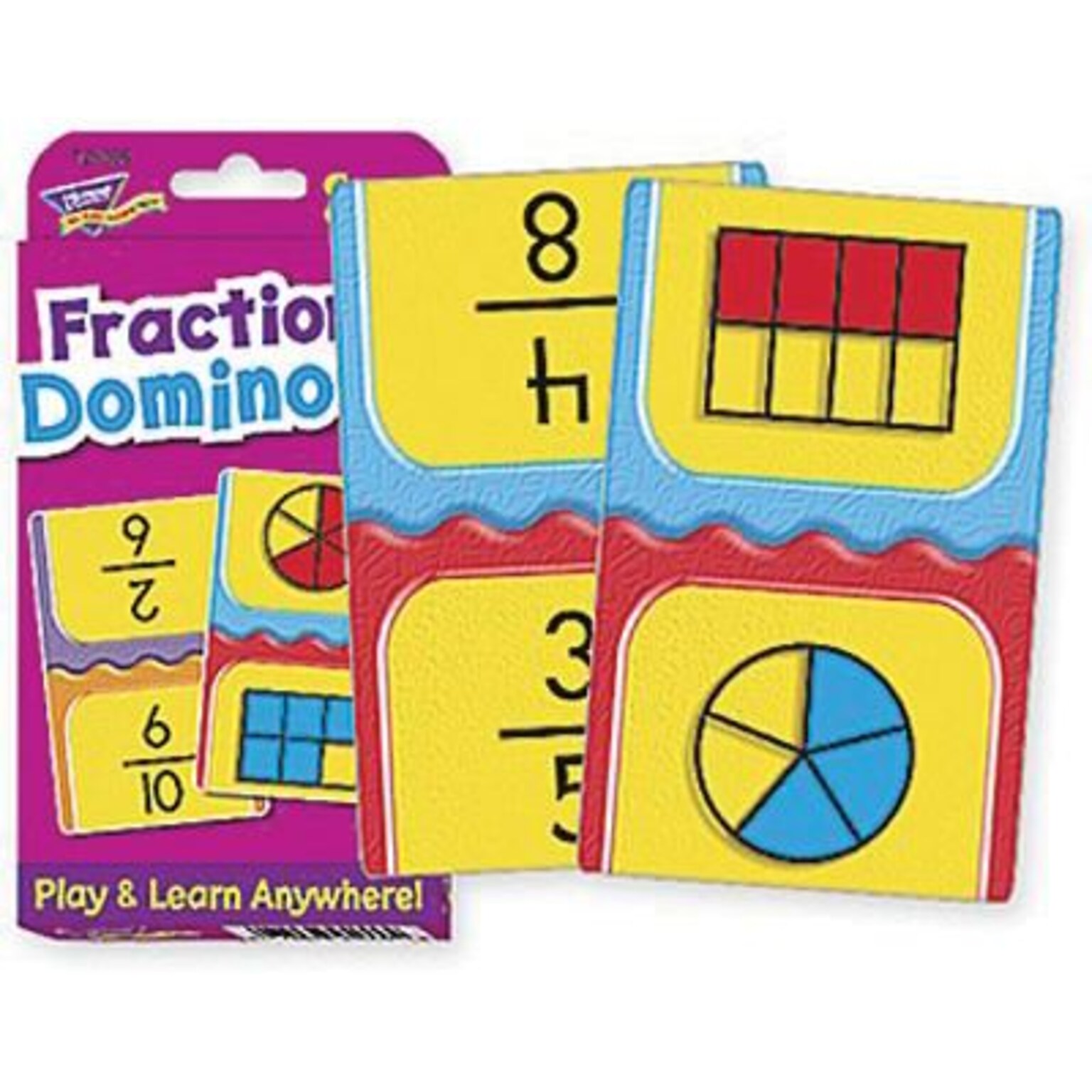 Fractions Dominoes Challenge Cards®