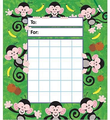 Trend Monkey Mischief Incentive Pad, 36 sheets (T-73020)