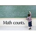 Math counts. ARGUS® Poster