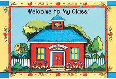 Schoolhouse Welcome Postcards