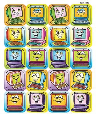 Teacher Created Resources Stickers; Computers