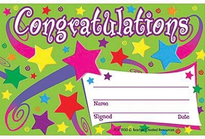 Congratulations Awards