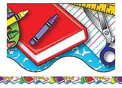 School Tools Border Trim