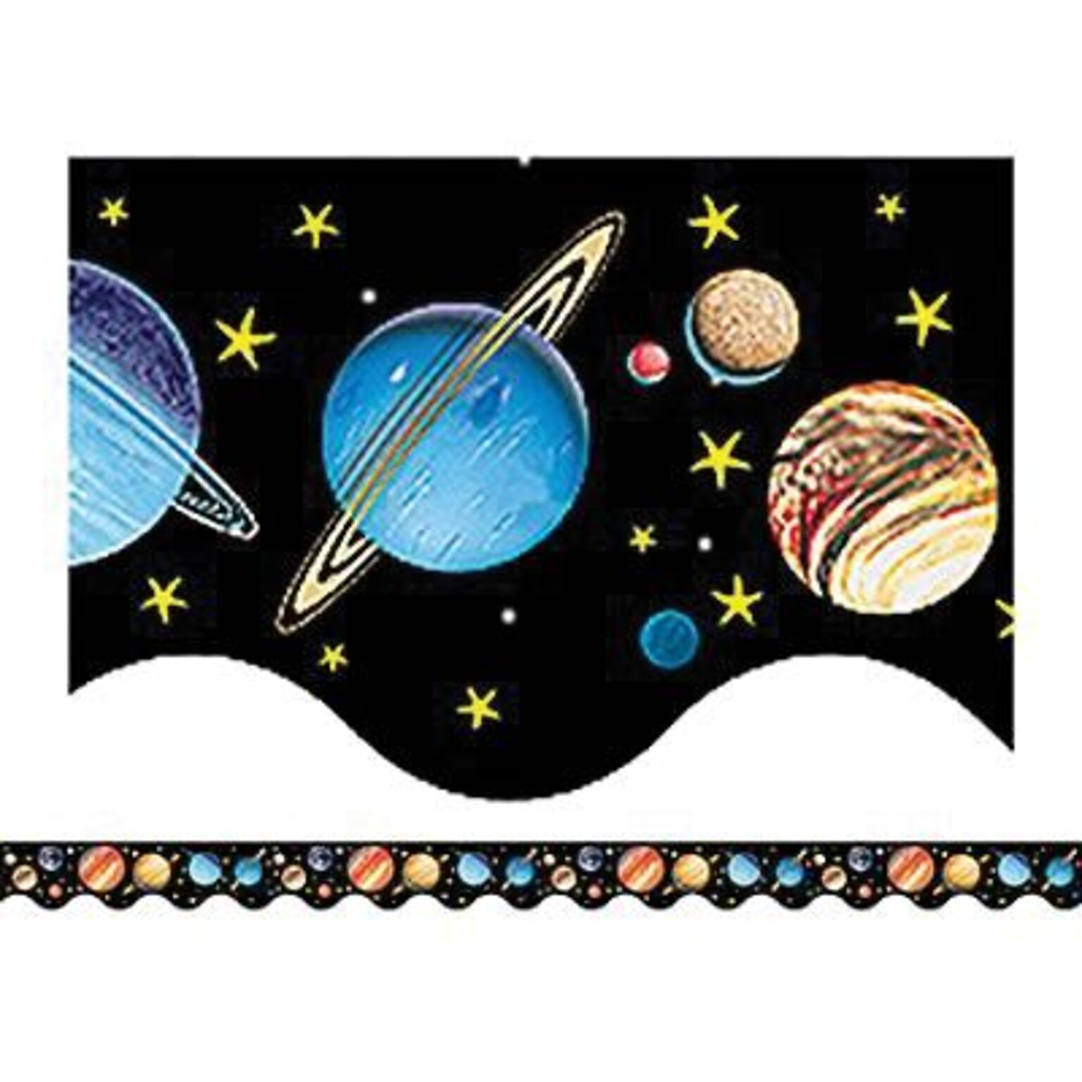 Solar System Border Trim