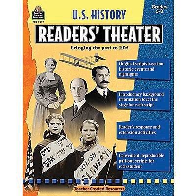 Teacher Created Resources® US History Readers Theater Book, Grades 5th - 8th