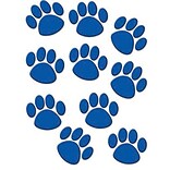 Teacher Created Resources 6 x 6 Blue Paw Prints Accents, 30 Pack (TCR4275)