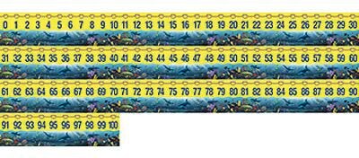 WY 0–100 Number Line Headliners