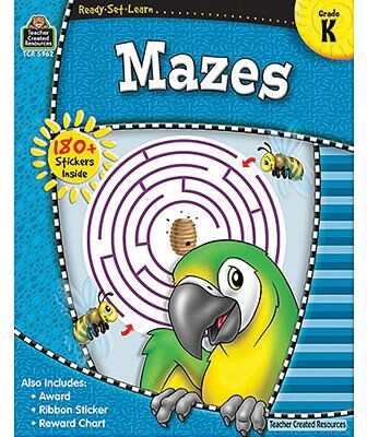 Ready•Set•Learn: Mazes, Kindergarten