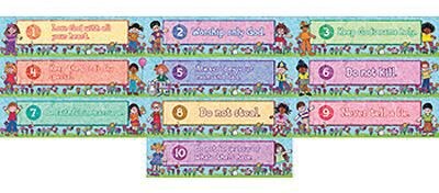 Ten Commandments Headliners, 5x18, 10 pieces