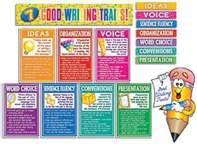7 Good Writing Traits! Bulletin Board Set