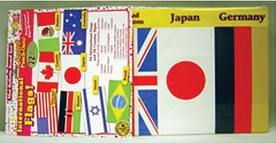 International Flags Accent Punch-Outs