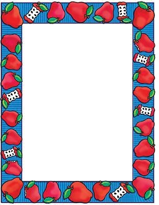 Teachers Friend® 11 x 8 1/2 Printer Paper, Apple Time