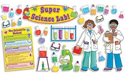 Super Science Lab Bulletin Board Set