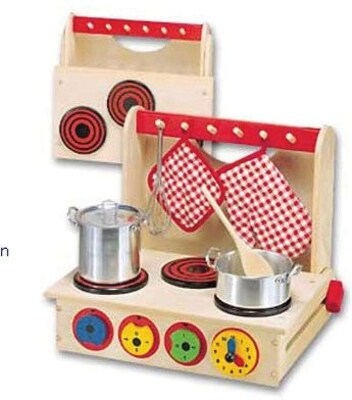Wooden Cook Top, Ages 3 & Up