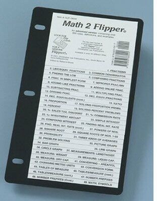 Flip Up Study Guide; Math 2
