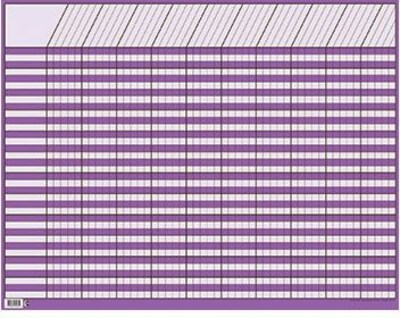 Creative Teaching Press Large Purple Horizontal Incentive Chart, 28 x 22 (CTP5181)