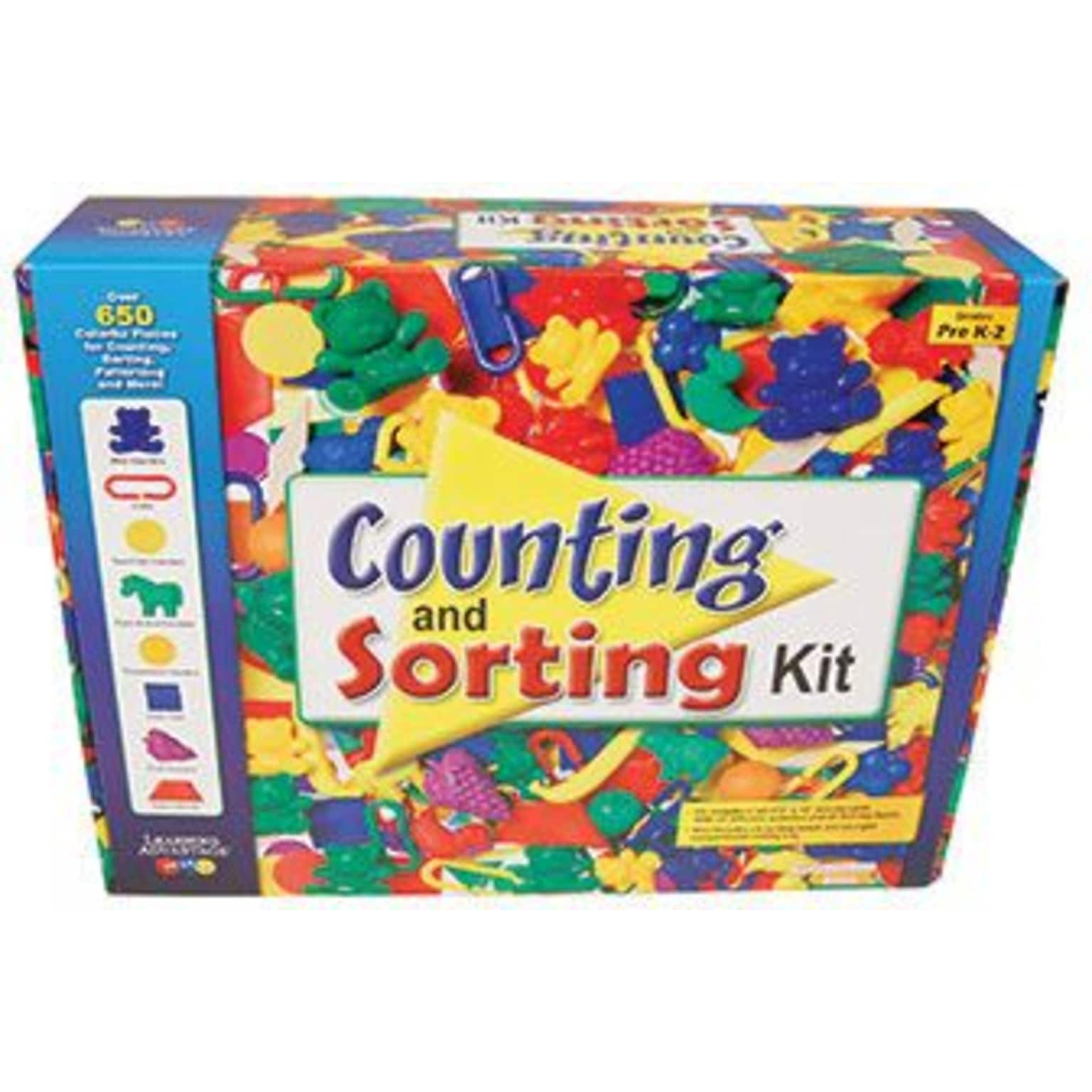 Learning Advantage Manipulative Sets, Counting & Sorting Kit, 650/Set (CTU7027)