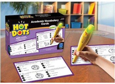 Educational Insights Hot Dots Academic Vocabulary Card Sets, Grades 4-6 (2789)