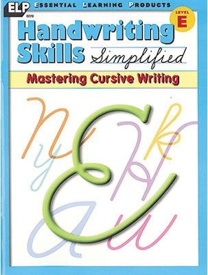 Handwriting Skills Simplified, Mastering Cursive Writing, Grade 5