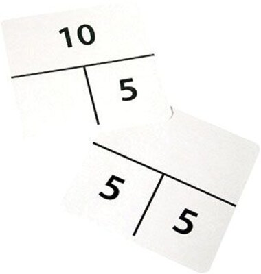 Singapore Math; Part-Whole Cards, 82 Cards