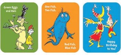 Eureka Dr. Seuss Favorite Books Giant Stickers, 36 ct. (EU-650022)