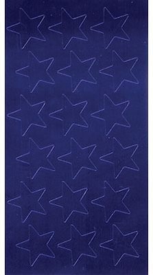 Eureka® Stars Stickers, Blue Foil, 1/2 (EU-82412)