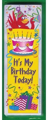 Eureka Bookmarks, Happy Birthday