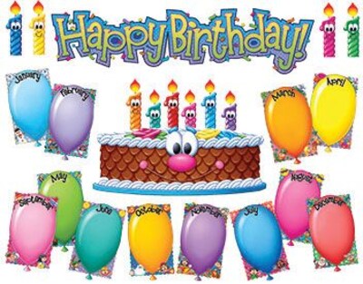 Eureka® Bulletin Board Set, Birthday Kit (EU-847081)